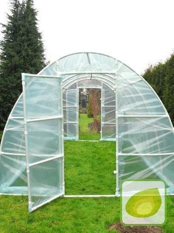 Folientunnel für den Garten 25,2 m^2 - 8,4 x 3,0 x 1,9 m