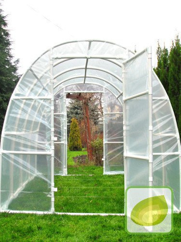 Folientunnel für den Garten 13,2 m^2 - 6,0 x 2,2 x 1,9 m