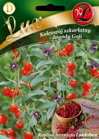 Nasiona Jagody Goji (Lycium barbarum) - Najzdrowsze Owoce